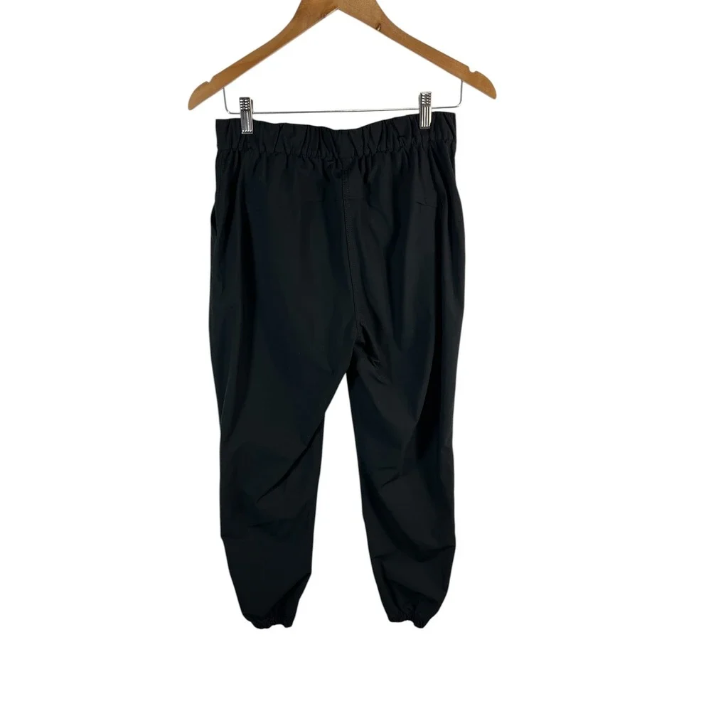 Lululemon Lab‎ Black Tapered Jogger Pants Size 29 Elastic Cuff Commuter Travel